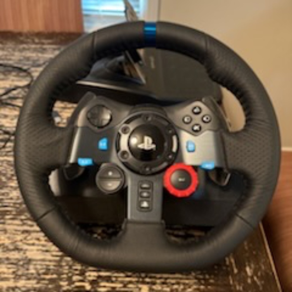 Logitech G29 Driving Force Racing Wheel and Pedals (USED ONCE)